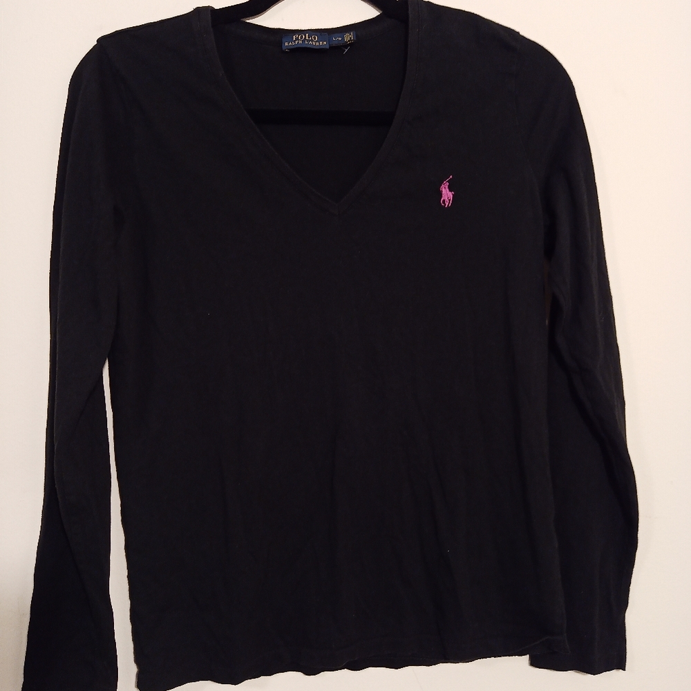 Polo V-neck tee